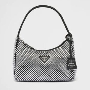 Prada Satin mini-bag with crystals